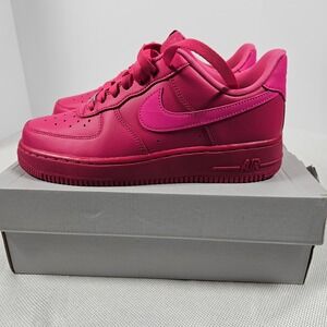 Nike Air Force 1 07 Fireberry Fierce Pink DD8959-600 Womens 7.5 Sneakers